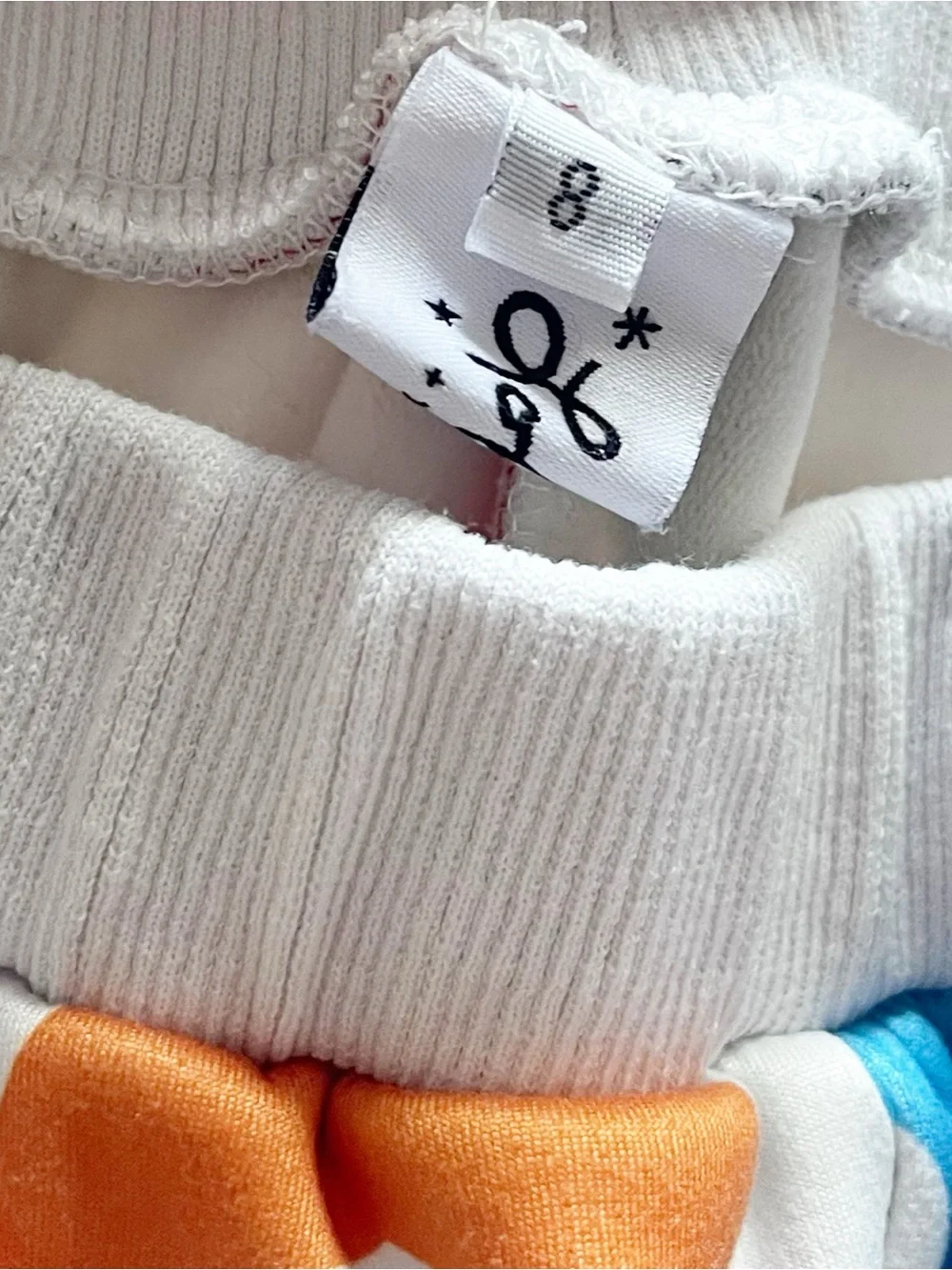 Lola + The Boys Rainbow Star Sweatshirt Jogger Set Girls Size 8 EUC